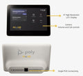 Poly - TC8 Touch Controller (Plantronics) - 8\" High Resolution Touch Screen Display - Works with Poly Studio X Family and G7500