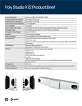HP Poly X72