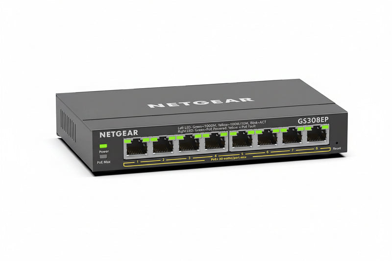 NETGEAR 8 Port switch (GS308EP)