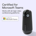 Owl Labs Meeting Owl 4+ 360-Degree 4K Smart Video Conference Camera