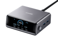 Anker 250W GaN Prime USB-C Charger Station 6-Port Smart Control Dial LCD Display