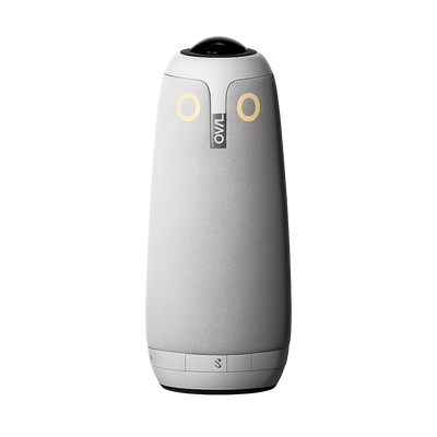 Owl Labs Meeting Owl 3 360 Degree, 1080p HD Smart Video Conference Camera, Microphone and Speaker Automatic Speaker Focus & Smart Zooming and Noise Equalizing, Grey