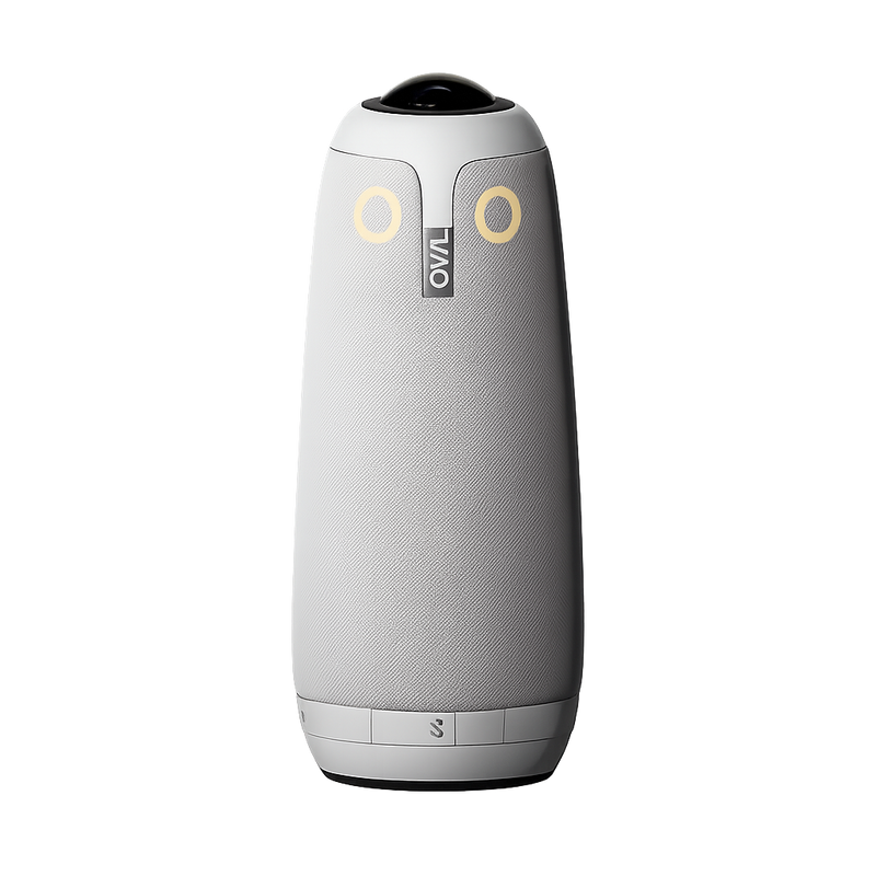 Owl Labs Meeting Owl 3 360 Degree, 1080p HD Smart Video Conference Camera, Microphone and Speaker Automatic Speaker Focus & Smart Zooming and Noise Equalizing, Grey