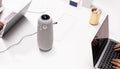 Owl Labs Meeting Owl 3 360 Degree, 1080p HD Smart Video Conference Camera, Microphone and Speaker Automatic Speaker Focus & Smart Zooming and Noise Equalizing, Grey