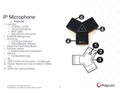Poly IP tabletop Microphone for G7500, G62, X72 & X52
