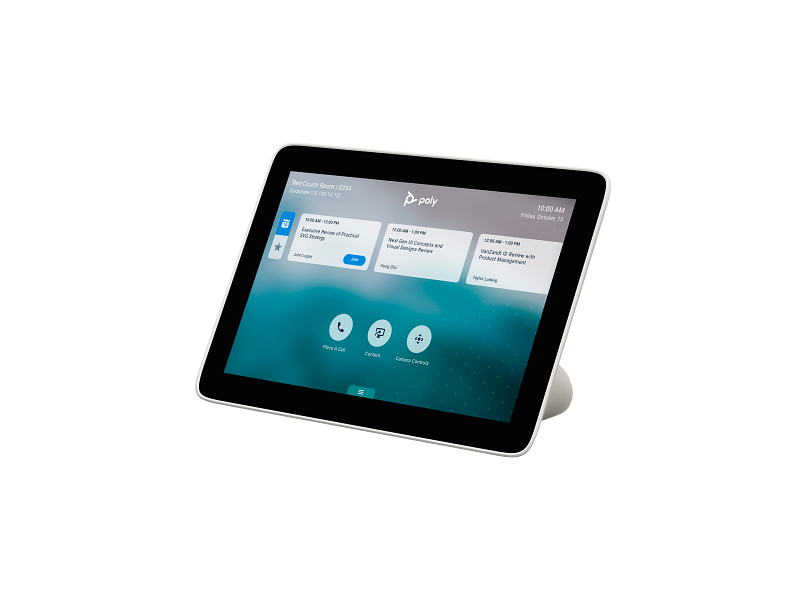 Poly - TC8 Touch Controller (Plantronics) - 8\" High Resolution Touch Screen Display - Works with Poly Studio X Family and G7500